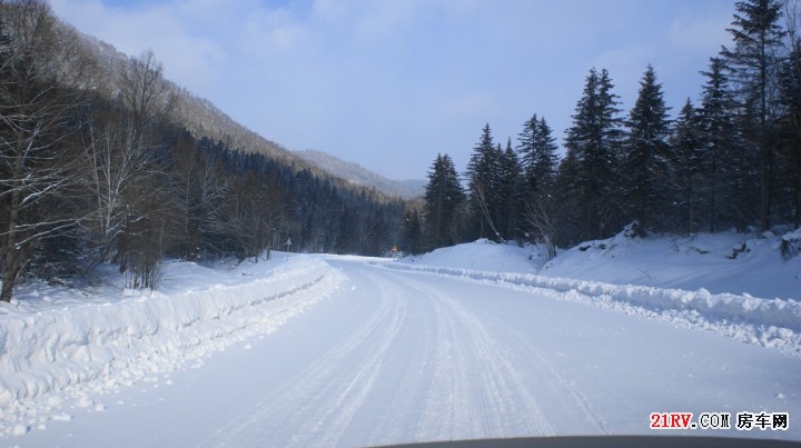 前往雪乡、雪路、美景