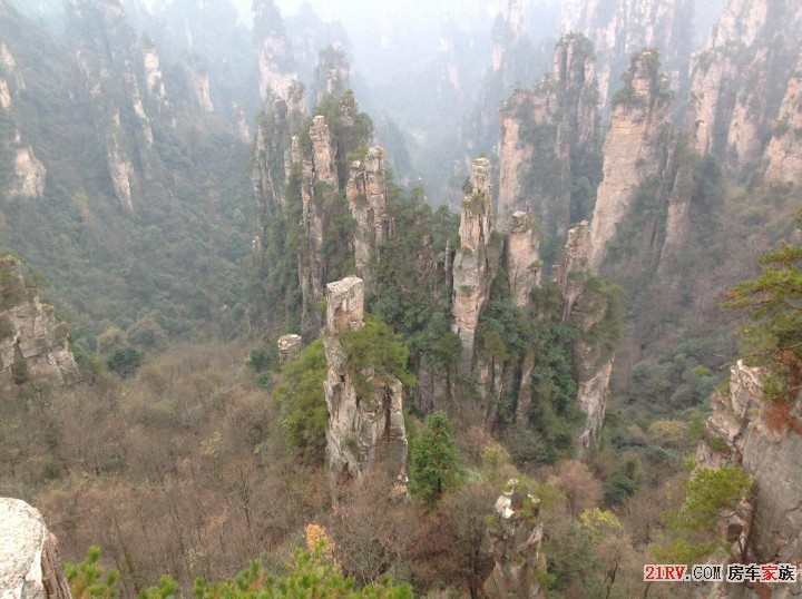 武陵源天子山景色