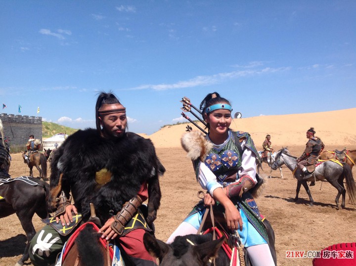 蒙古国马术演员