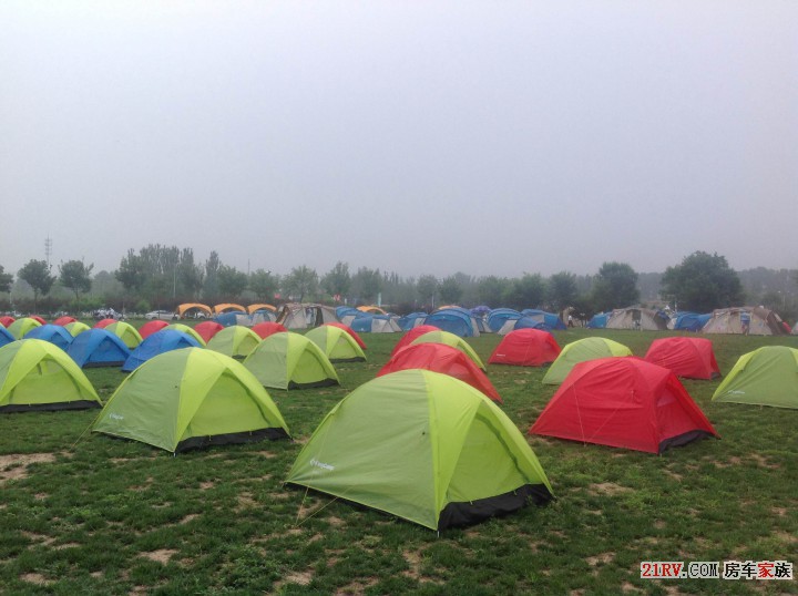 营地帐篷区