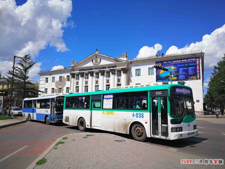 乌兰巴托公交车