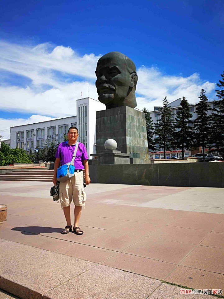 乌兰乌德苏维埃广场列宁雕像