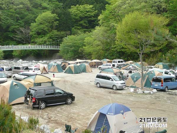 高速发展中的日本营地