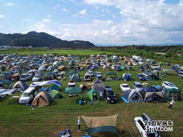 高速发展中的日本营地