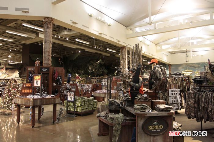 Bass Pro Shop 户外世界――21世纪房车网2010赴美房车露营考察团参观记录