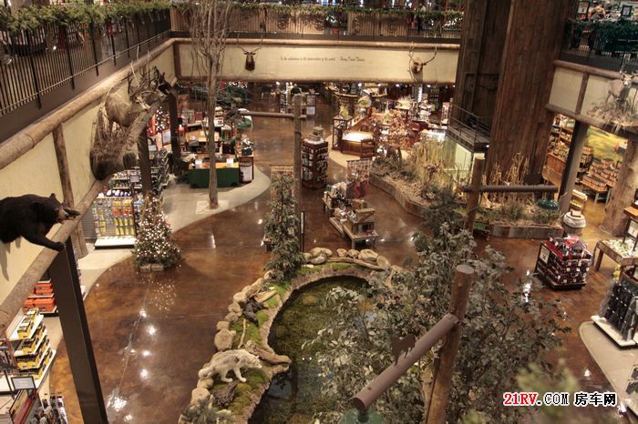 Bass Pro Shop 户外世界――21世纪房车网2010赴美房车露营考察团参观记录