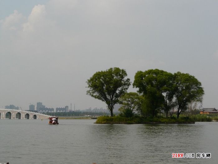 美丽的唐山南湖生态园