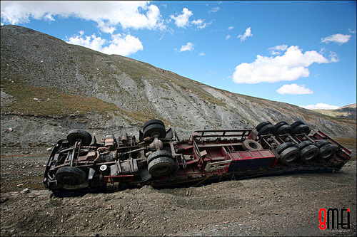 开着房车去西藏 之 格尔木-昆仑山口
